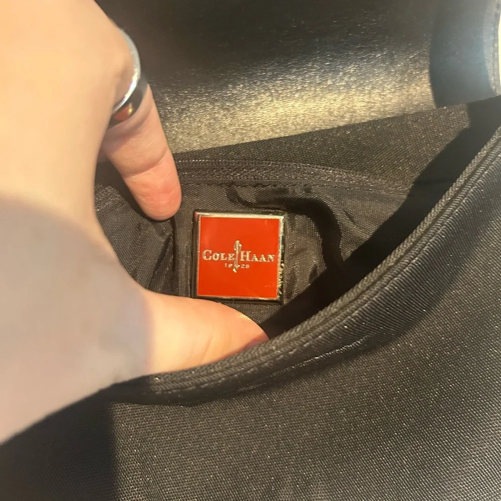 Cole Haan Black Shoulder Bag - Picture 12 of 13